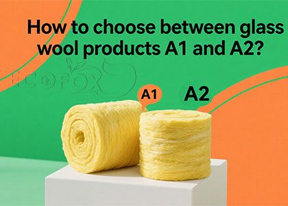 How to choose between glass wool products A1 and A2?