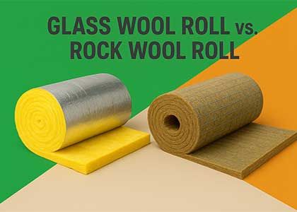 How to choose suitable glass wool roll and rock wool roll？