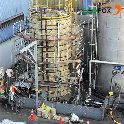 ECOFOX Rock Wool Blanket for Water Storage Tank Insulation in Chile