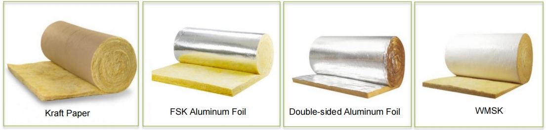 differenty type of excofox glass wool