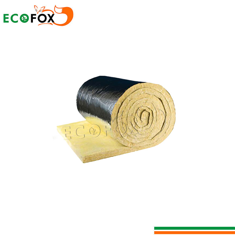 ECOFOX 80mm Glass Wool Roll With Aluminium Foil