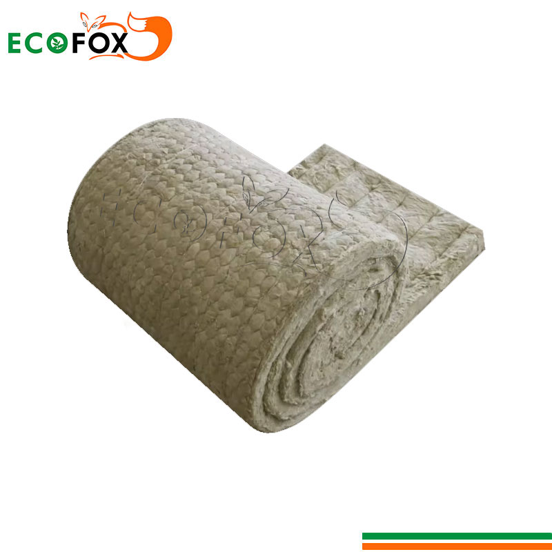 ECOFOX Industrial Reinforced Rock Wool Felt Rolls