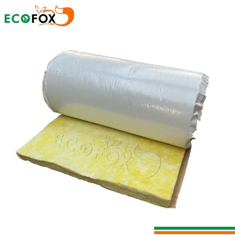 ECOFOX Glass Wool Rolled Insulation for Metal Buildings