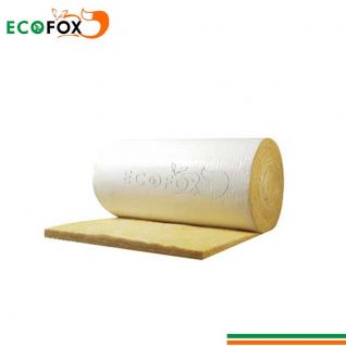 ECOFOX Glass Wool Blanket With White Felt Insulation
