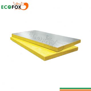 ECOFOX Glass Wool Board With Aluminum Foil