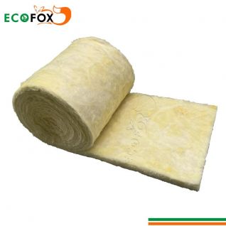 ECOFOX 16kg/m3 50mm Glass Wool Insulation Roll for Roofing